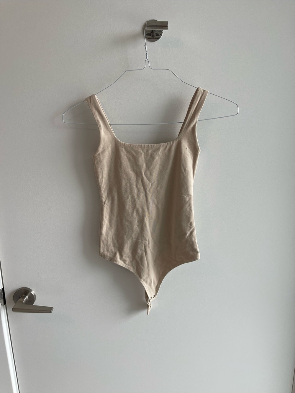 Abercombie Beige Bodysuit